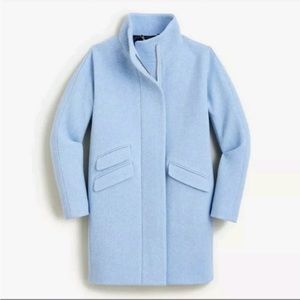 J.Crew Cocoon coat in Italian stadium-cloth wool